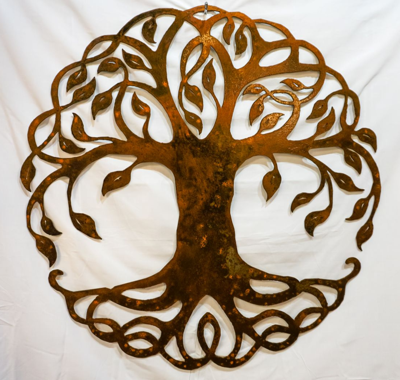 celtic circle tree patina