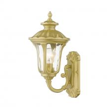 Livex Lighting 7850-33 - 1 Light Soft Gold Outdoor Small Wall Lantern