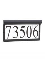 Generation Lighting 9600-12 - Address light collection traditional black powdercoat aluminum address sign light fixture