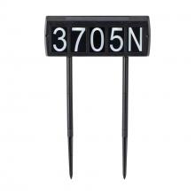 Gama Sonic 80i90081 - Solar Address Sign With Dual Color Leds